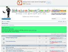 Tablet Screenshot of forum.thinkpads.com